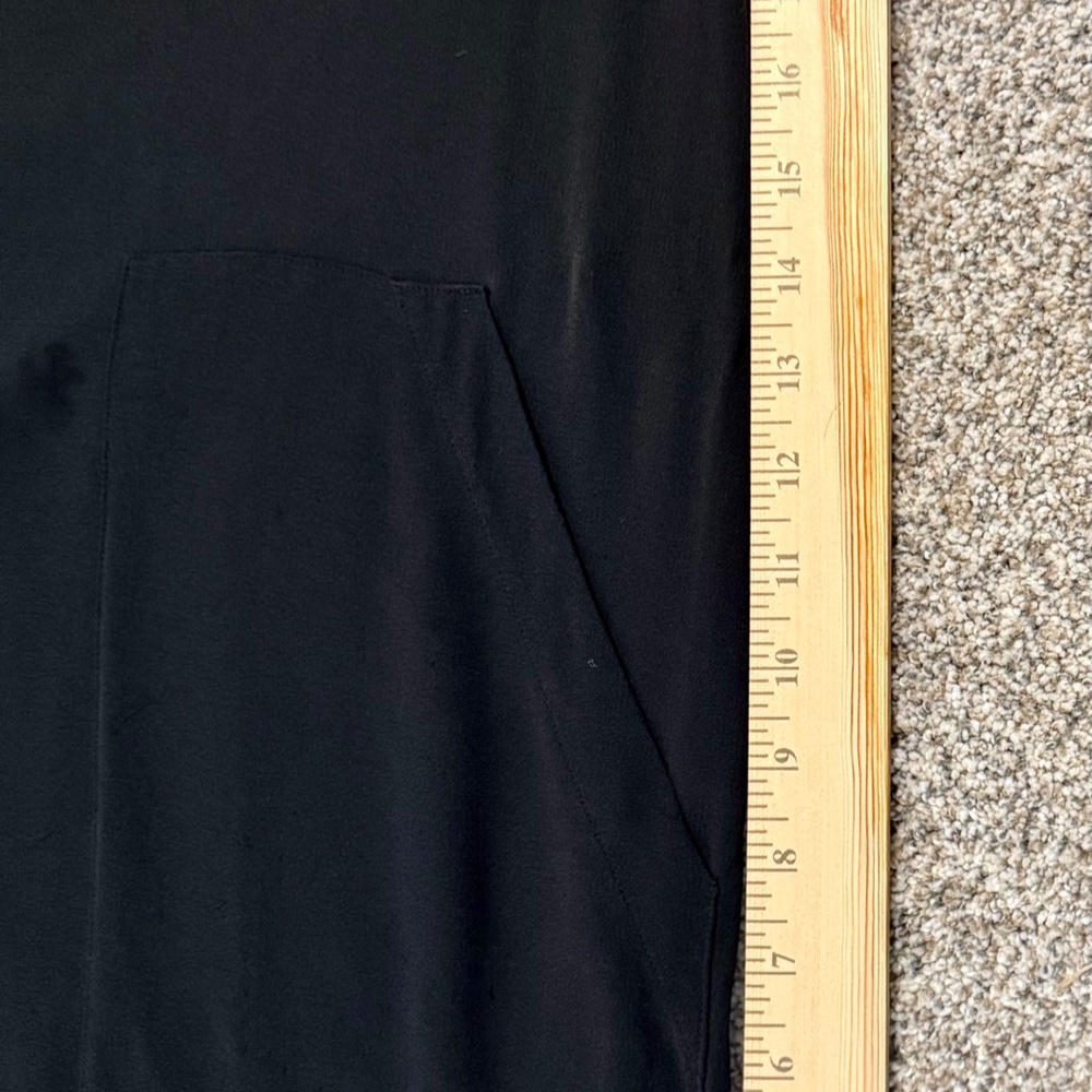 Eileen Fisher Black Sleeveless V-Neck Tunic Top – Size S/P - Picture 3 of 9
